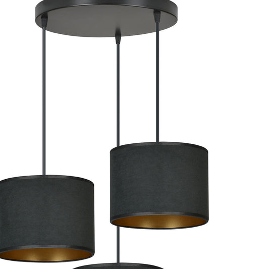 Droppery HILDE 3 BL PREMIUM ZWART - Home & Garden > Lighting > Lamps