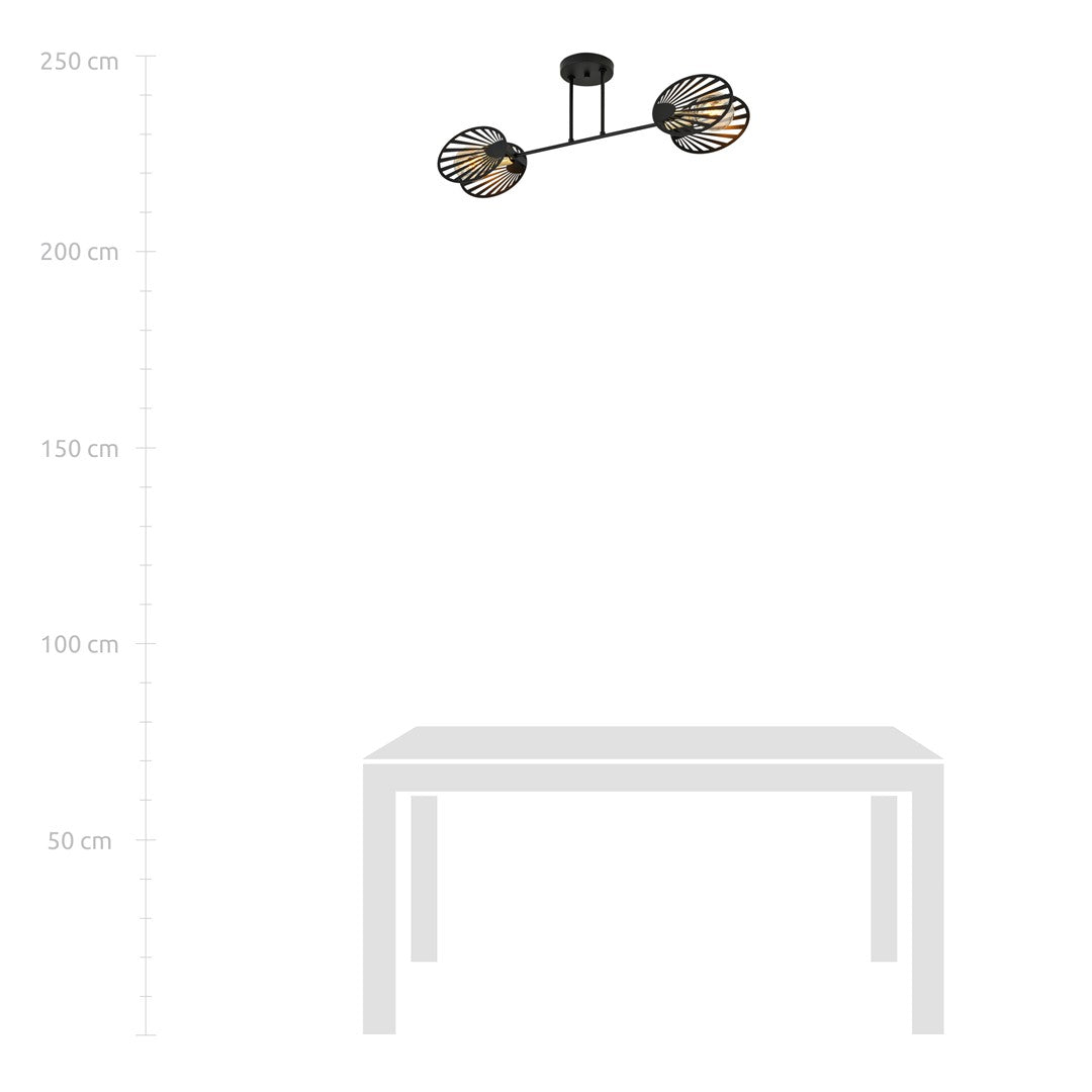 Droppery TALIA 2 ZWART -