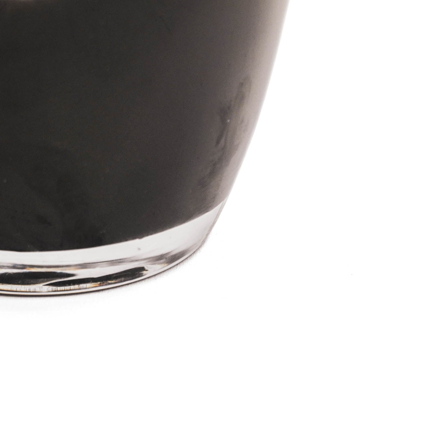 Housevitamin Vaas - Glas - Dipdye - Transparant/Bruin - 15x22cm - Home & Garden > Decor > Vases