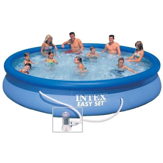 INTEX Easy Set round freestanding pool set - 457.2 x 83.82 cm