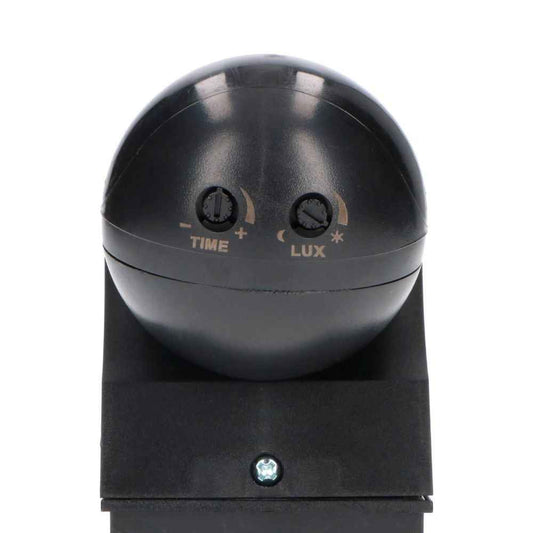 LED's Light 2-in-1 Bewegingsmelder met 12 meter bereik - Voor binnen & buiten - Wandmontage - Zwart