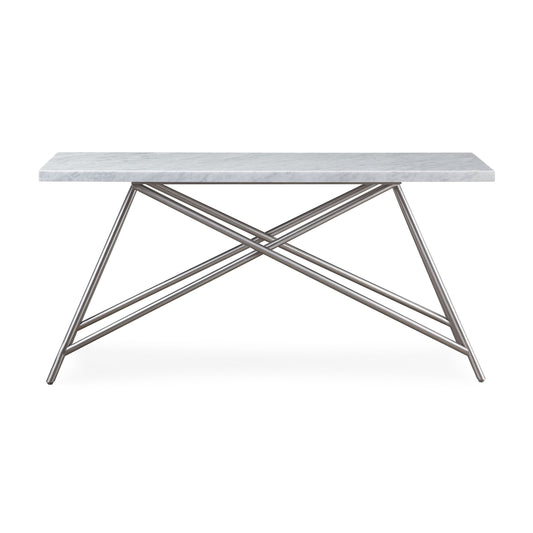 Modus Furniture International Marmeren consoletafel in koraalstijl -