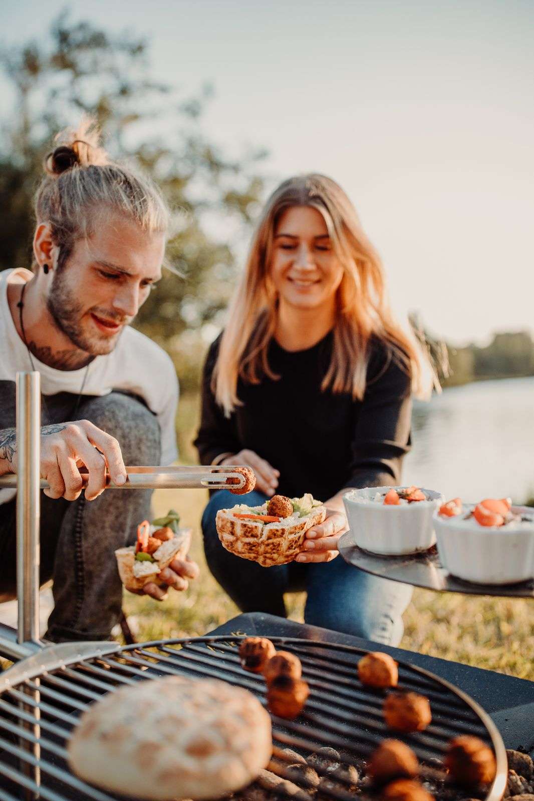 Höfats Drievoudige Vuurschaal 90 -
