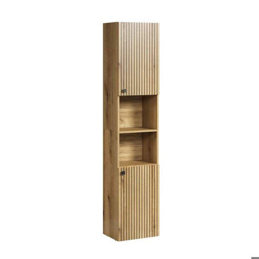 PURE BLISS Badkamerkolom - Eiken decor - L40 x H186 x D31 cm