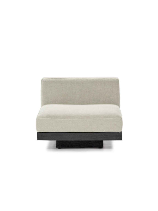 Rudolph Black Beige Sofa Bench