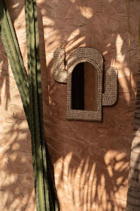 De Cactusschelpspiegel - Wit