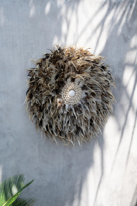 Bazar Bizar De Coastal Juju Muurdecoratie - Grijs Bruin - M - Home & Garden > Decor