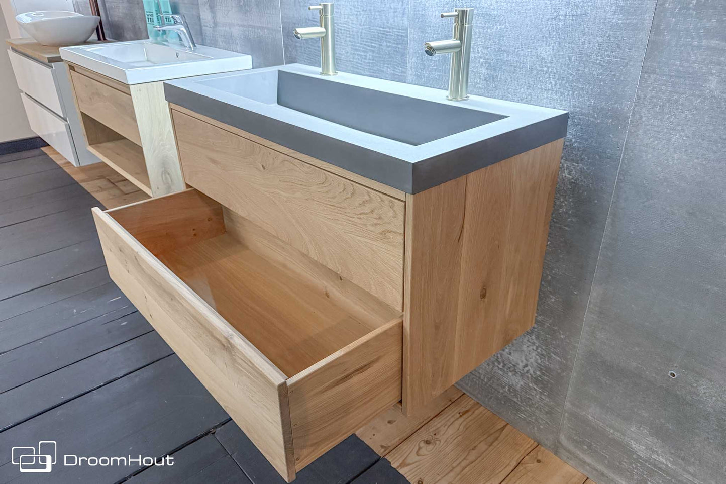 DroomHout Silence Badkamermeubel 100 Cm Limited Edition DroomHout