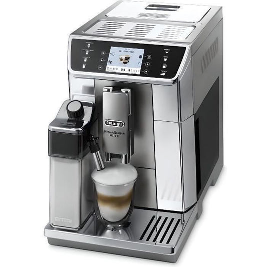 DELONGHI ECAM650.55.MS Espressomachine met geïntegreerde molen PrimaDonna Elite capaccino