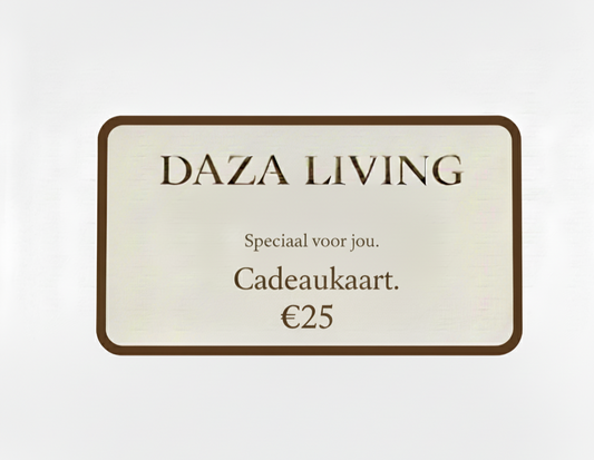 Daza-living cadeaubon 25 euro