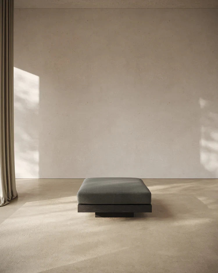 Rudolph Dark Grey Foot Stool
