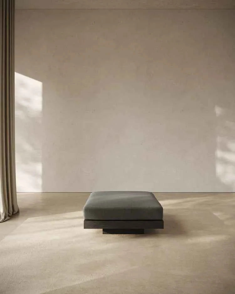 Rudolph Dark Grey Foot Stool