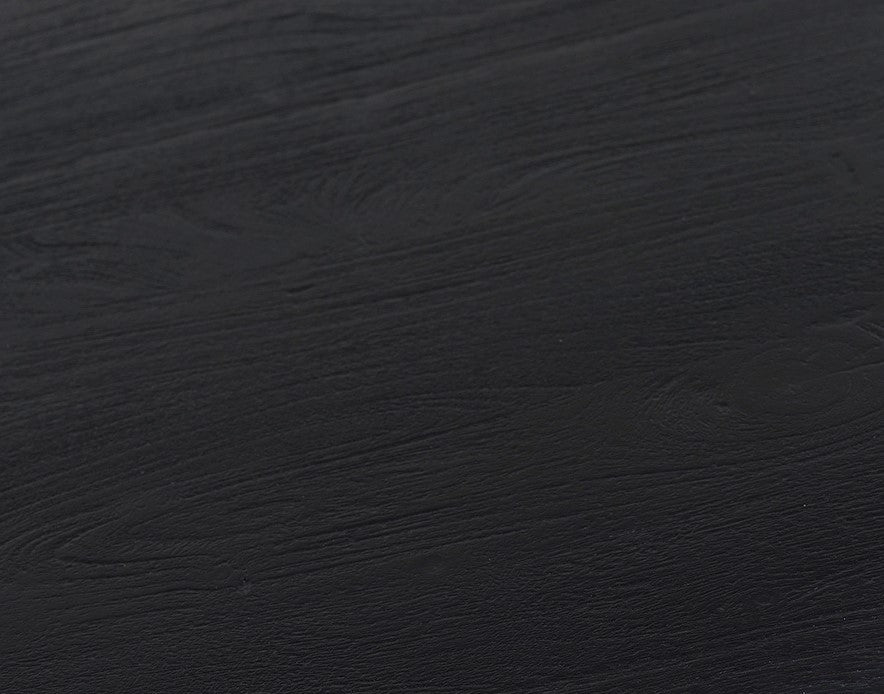 Salontafel 120, geometrisch, zwart