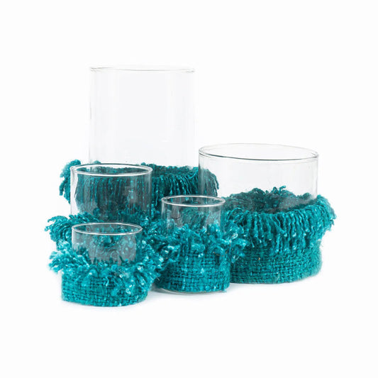 Der Oh My Gee Kerzenhalter – Aqua – XL