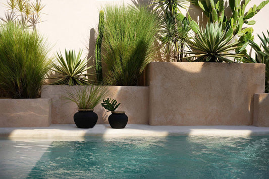 Bazar Bizar De Styly Vaas - Zwart Natuurlijk - M - Home & Garden > Decor > Vases