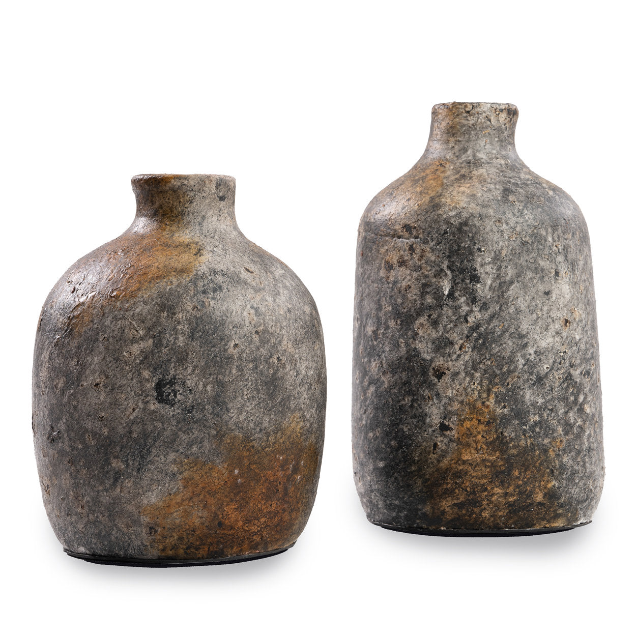 Bazar Bizar De Stijlvolle Vaas - Antiek Grijs - L - Home & Garden > Decor > Vases