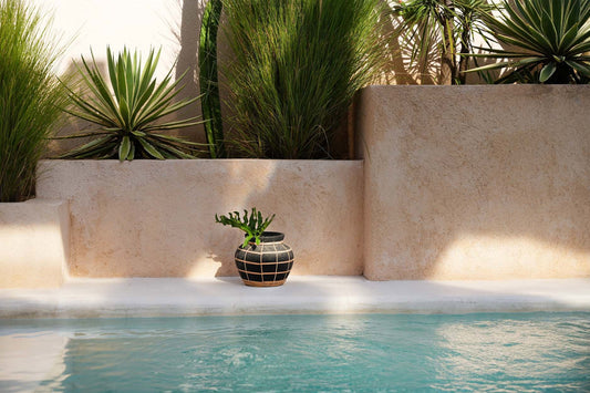 Bazar Bizar De Buikvaas - Zwart Natuurlijk - S - Home & Garden > Decor > Vases