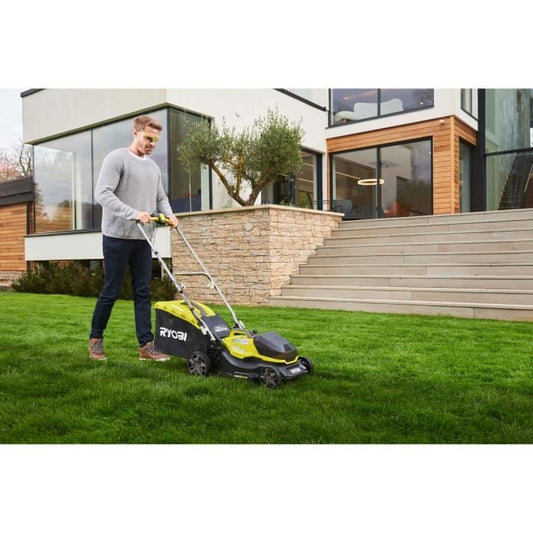 RYOBI 18V LithiumPlus Brushless Trimmer 37cm - 1 5.0 Ah Battery - 1 Fast Charger - RY18LMX37A-150