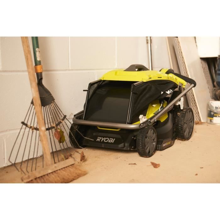RYOBI 18V LithiumPlus Brushless Trimmer 37cm - 1 5.0 Ah Battery - 1 Fast Charger - RY18LMX37A-150