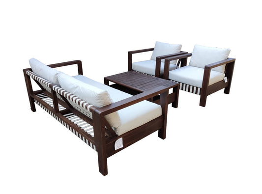 Zambra Loungeset - 4 stuks complete set overzicht