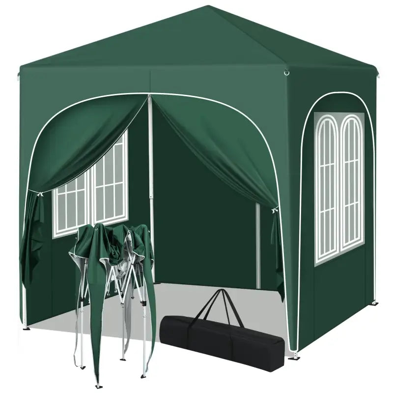 Opvouwbare Partytent 2x2m – Oxford Stof en Metaal – UV-bestendig en Waterdicht – Verstelbaar in Hoogte