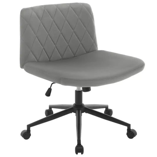 BukkitBow - Bureaustoel - Fluweel en Metaal - Ergonomisch - Verstelbaar - Zonder Armleuning