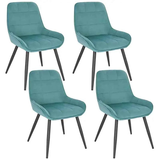 BukkitBow - Comfortabele Eetkamerstoelen - van Faux Leer of Fluweel