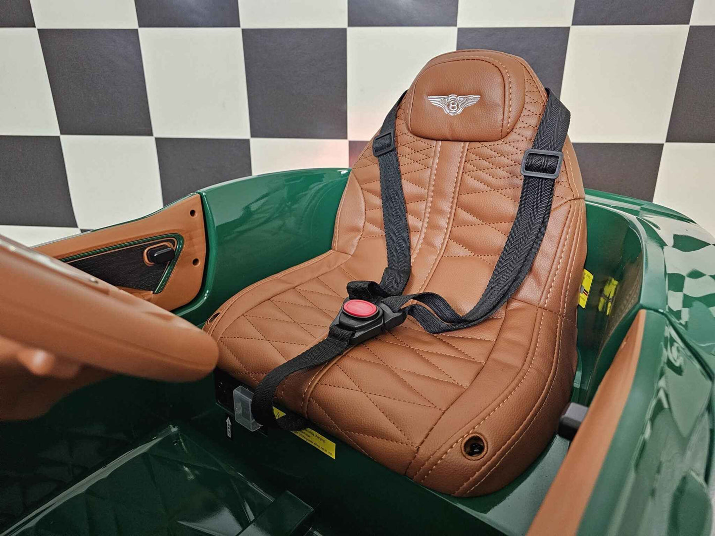 Kinderauto Bentley Bacalar 12 volt metallic groen