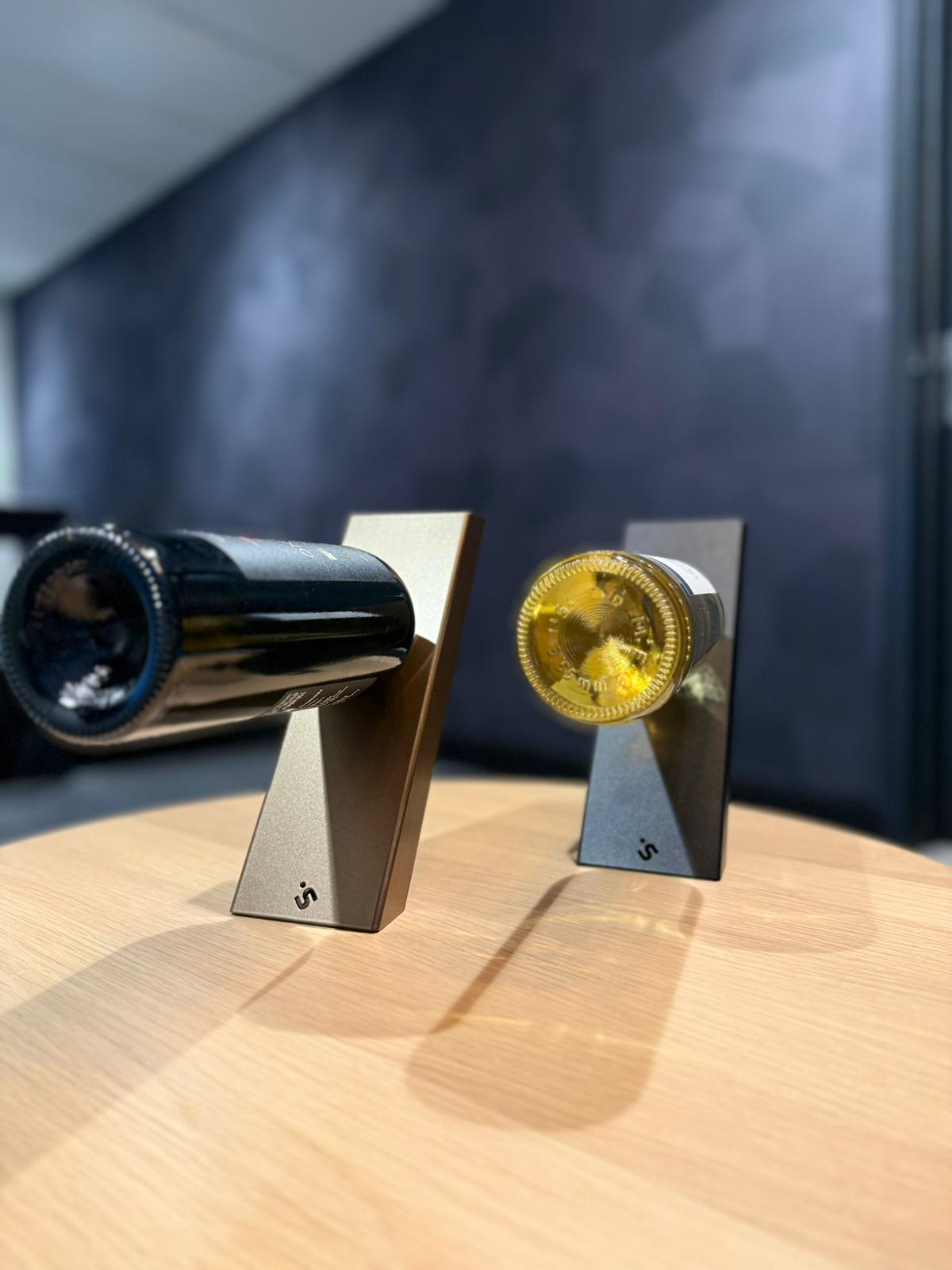 VINA Wijnfleshouder Wijnrek Steelful