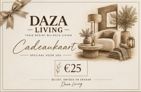 Daza-living cadeaubon