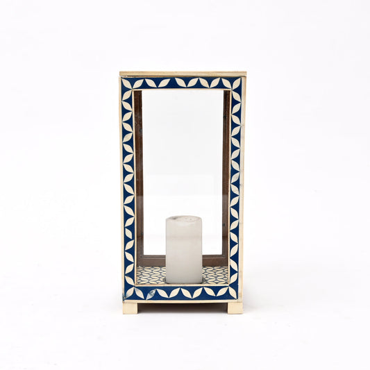 Marokkaanse metalen lantaarn (Medium) | Decoratieve kaarsenhouder | Sfeerverlichting voor binnen en buiten | Boho- en rustieke woondecoratie ExpoBazaar