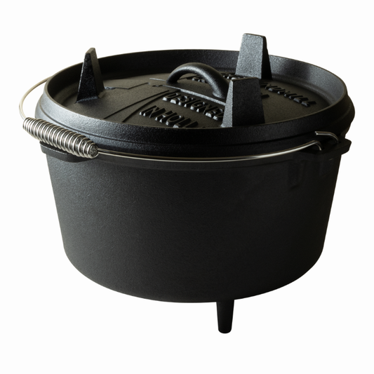 The Windmill Dutch Oven 9 quarts Met Pootjes Vuur & Rook
