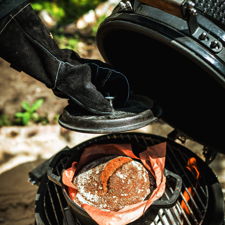 The Windmill Gietijzeren BBQ Pan S Vuur & Rook