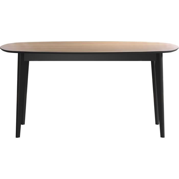 TRENDTEAM Eettafel - Ronin - Eiken - Ovaal - MDF - Modern - 8 personen - 160 x 77 x 90 cm - Trendteam -