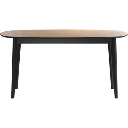 TRENDTEAM Eettafel - Ronin - Eiken - Ovaal - MDF - Modern - 8 personen - 160 x 77 x 90 cm - Trendteam -