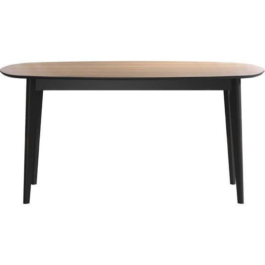 TRENDTEAM Eettafel - Ronin - Eiken - Ovaal - MDF - Modern - 8 personen - 160 x 77 x 90 cm - Trendteam -