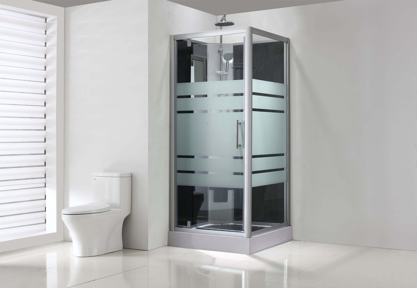 Wiesbaden Thermo Complete Douchecabine 90x90x228 cm 5 mm