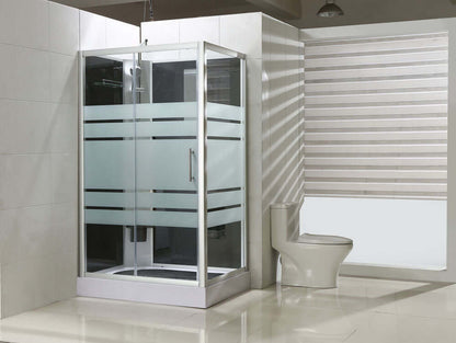 Thermo Complete Douchecabine Wiesbaden 120x90x218 cm 5 mm (Links)