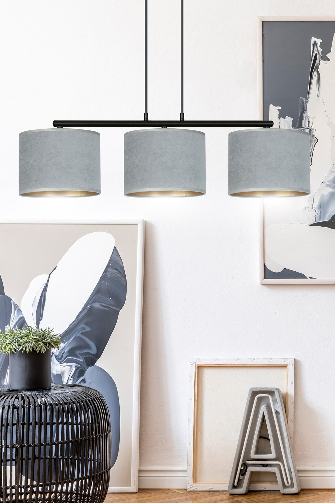 Droppery HILDE 3 BL GRIJS -