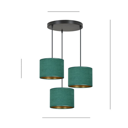 Droppery HILDE 3 BL PREMIUM GROEN - Home & Garden > Lighting > Lamps