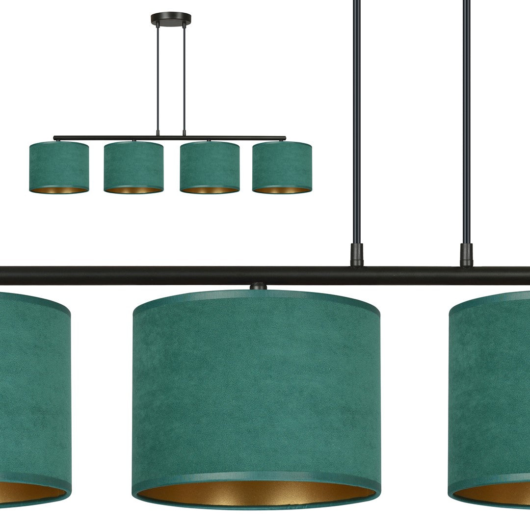 Droppery HILDE 4 BLAUW GROEN - Home & Garden > Lighting > Lamps