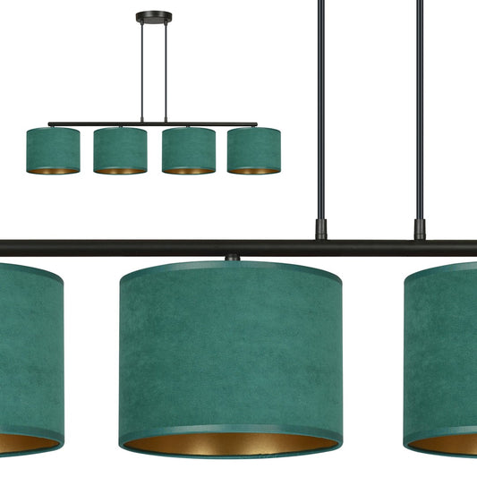 Droppery HILDE 4 BLAUW GROEN - Home & Garden > Lighting > Lamps