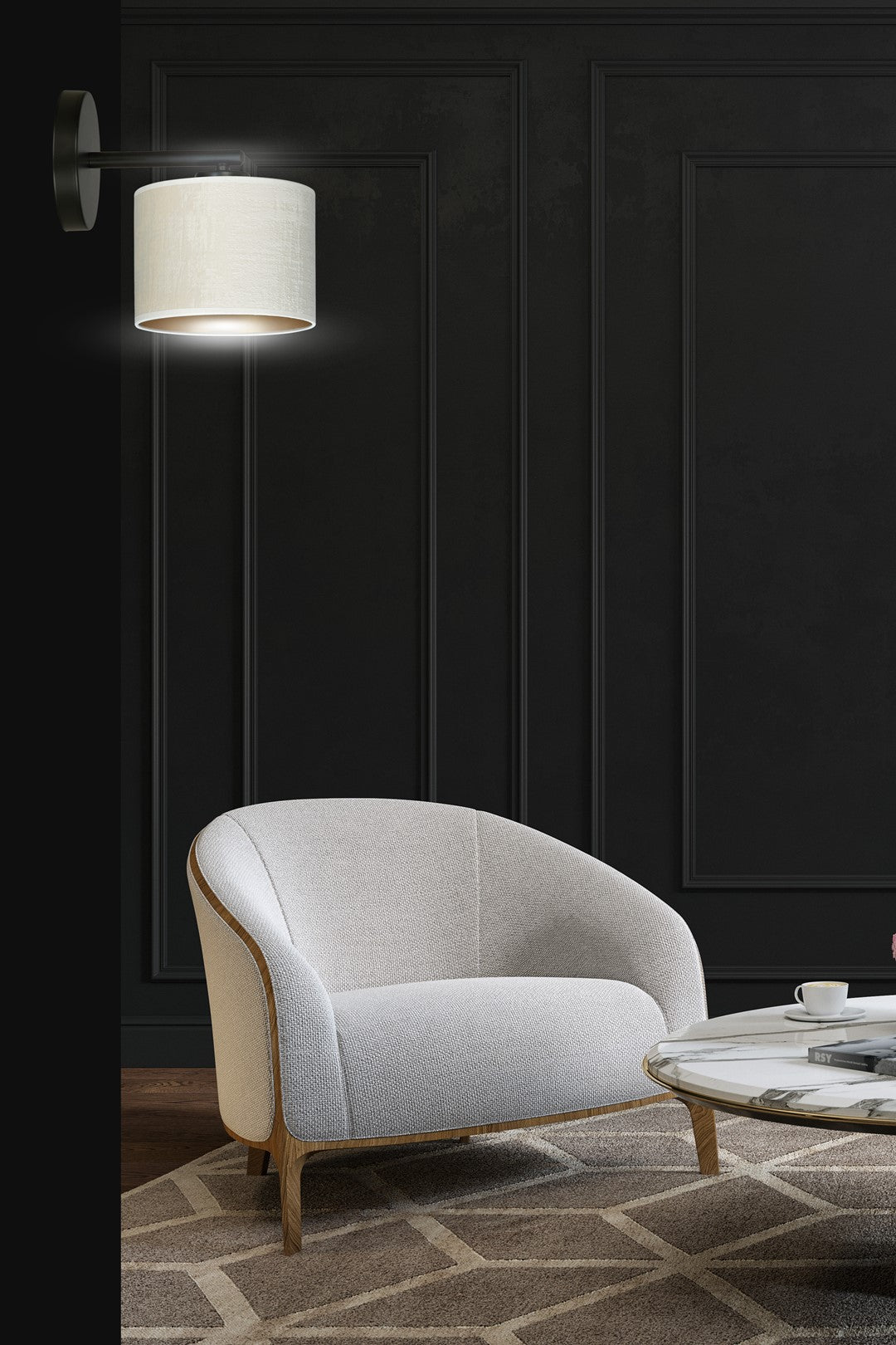 Droppery HILDE K1 BLANCO - Home & Garden > Lighting > Lamps