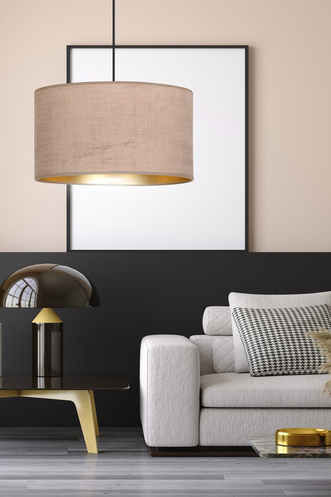 Droppery HILDE hanglamp 1 BL / ROZE - Home & Garden > Lighting > Lighting Fixtures > Ceiling Light Fixtures