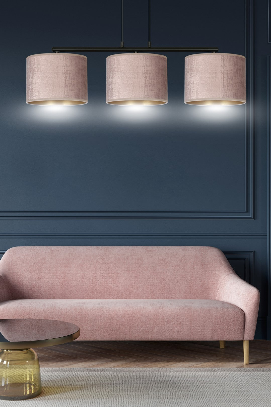 Droppery HILDE 3 BL ROSE -