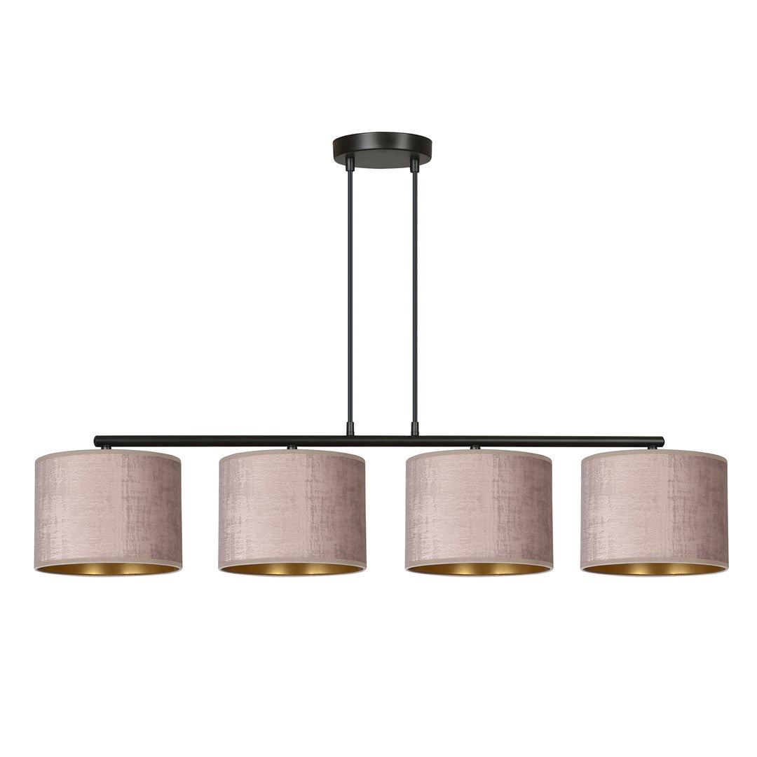 Droppery HILDE hanglamp 4 BL/ ROZE - Home & Garden > Lighting > Lighting Fixtures > Chandeliers