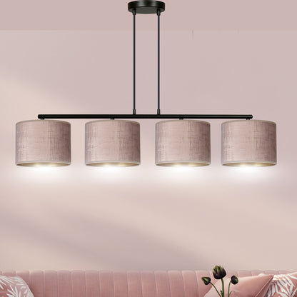Droppery HILDE hanglamp 4 BL/ ROZE - Home & Garden > Lighting > Lighting Fixtures > Chandeliers
