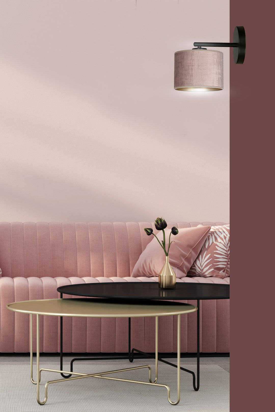 Droppery HILDE K1 BL ROZE - Home & Garden > Lighting > Lamps