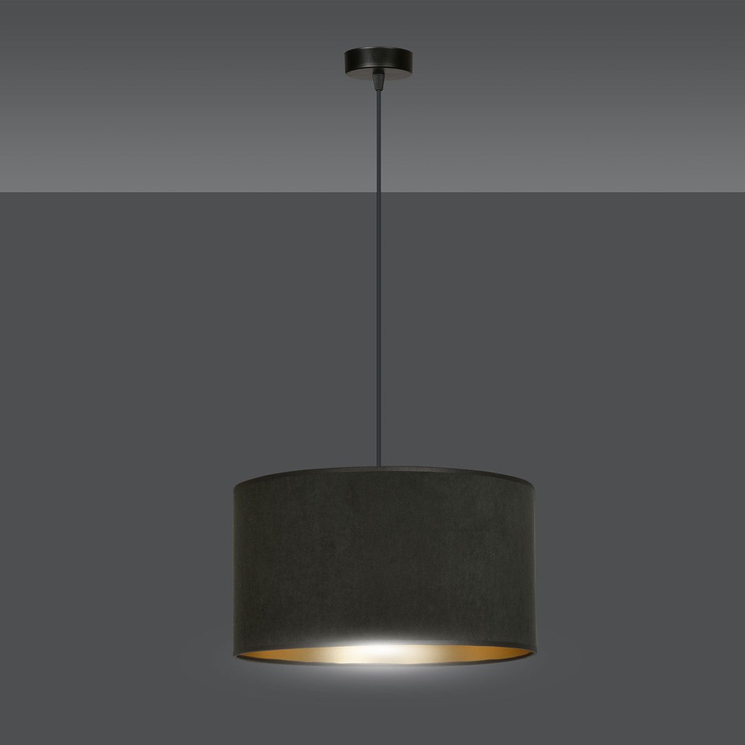 Droppery HILDE 1 BL ZWART - Home & Garden > Lighting Accessories > Lamp Shades