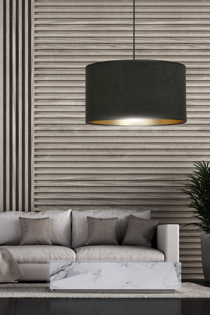 Droppery HILDE 1 BL ZWART - Home & Garden > Lighting Accessories > Lamp Shades